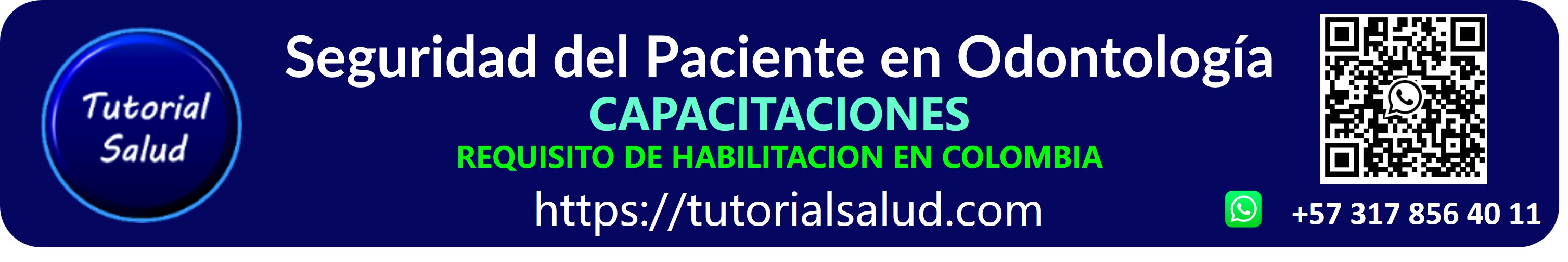 Cursos Seguridad del Paciente Odontología